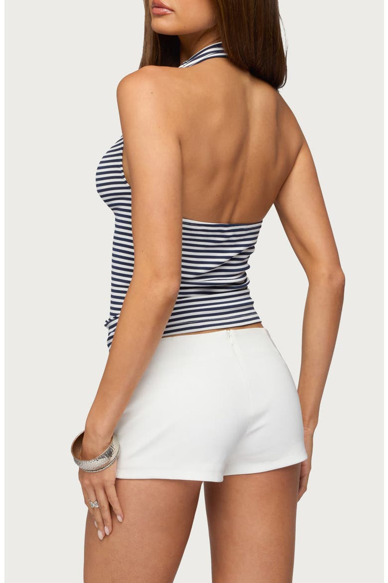 Loran Stripe Halter Tank, Alternate, color, NAVY-AND-WHITE
