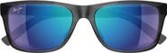 Maui Jim 57mm PolarizedPlus2® Rectangular Sunglasses