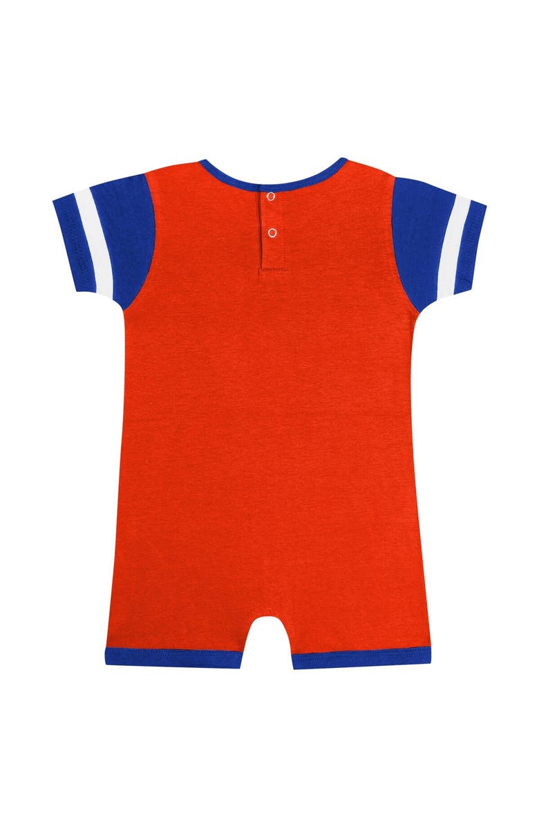 Outerstuff Newborn & Infant Fanatics Branded Orange New York Mets Fast Pitch Romper, Alternate, color, 