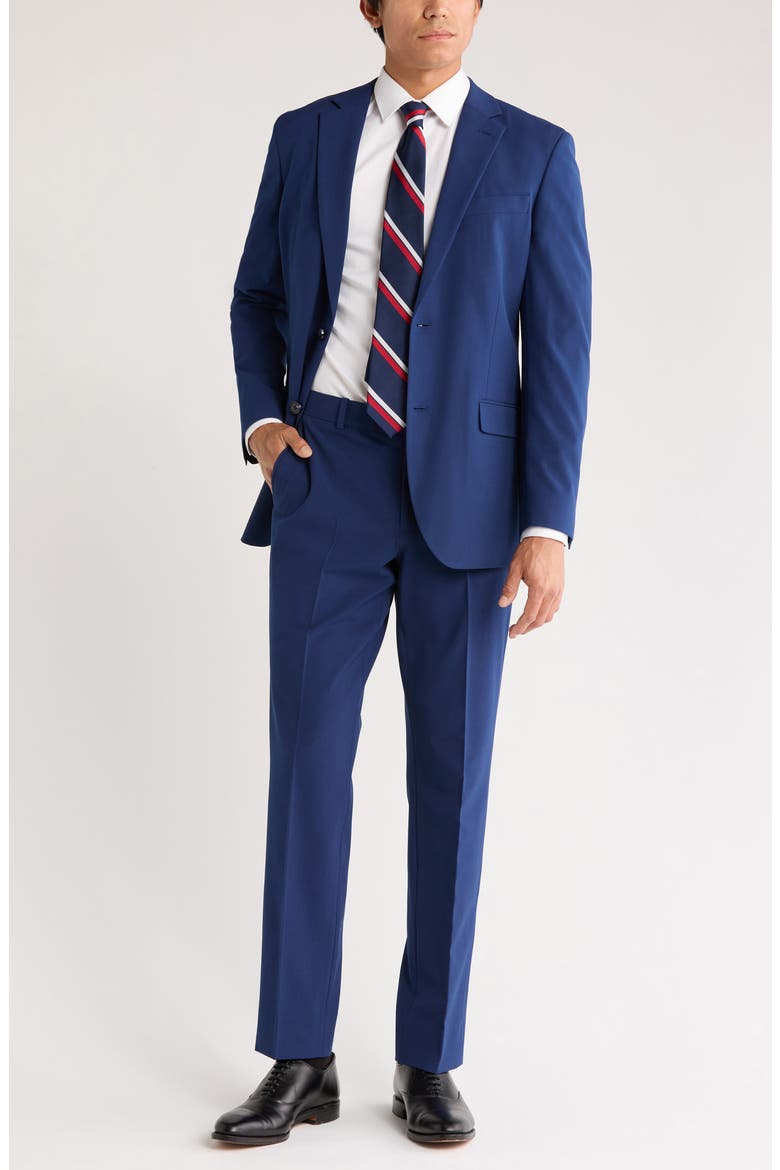 Trim Fit Suit Separates Trousers, Alternate, color, NAVY IRIS