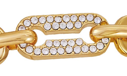 Vince Camuto Crystal Slider Bracelet In Burgundy