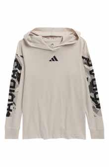 Kids' Long Sleeve Camo Print Hoodie T-Shirt