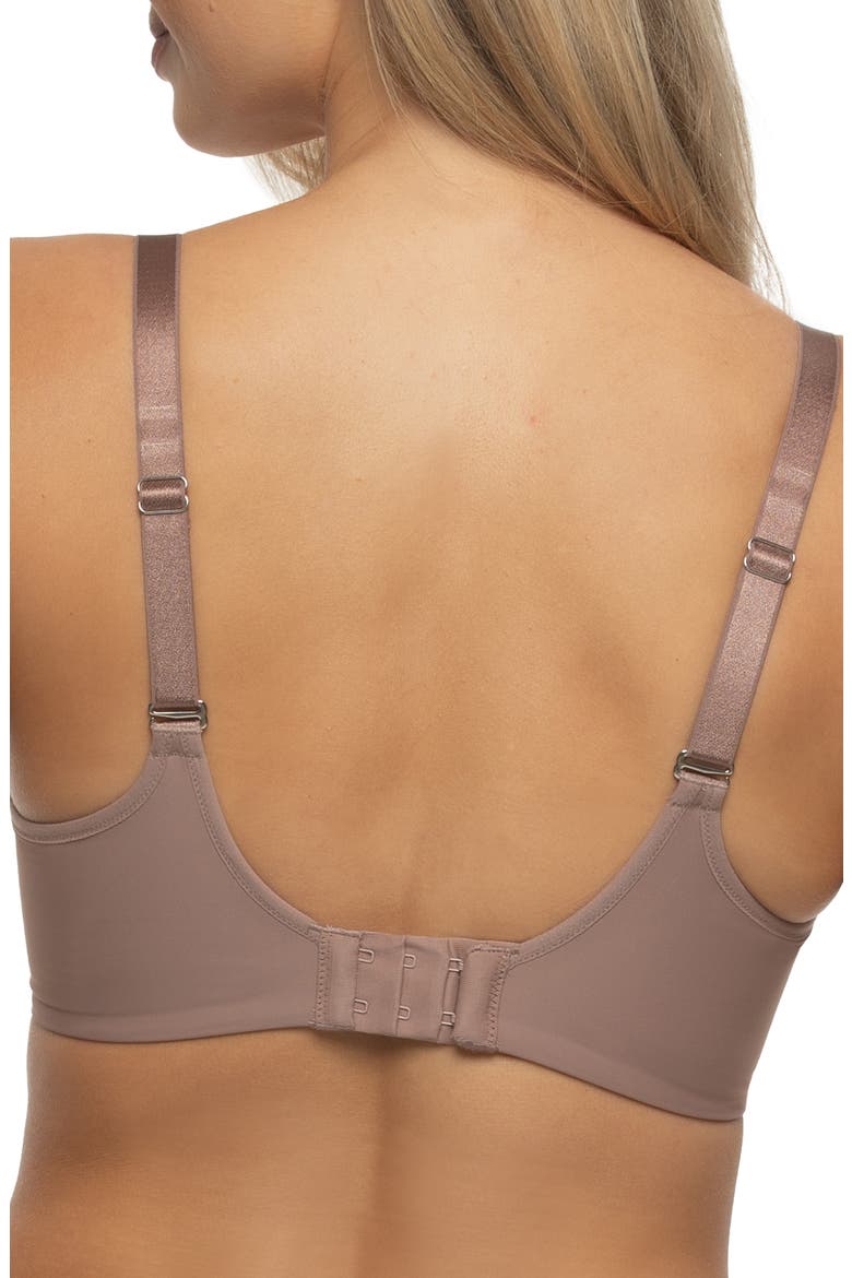 Illusion Underwire T-Shirt Bra, Alternate, color, ANTLER