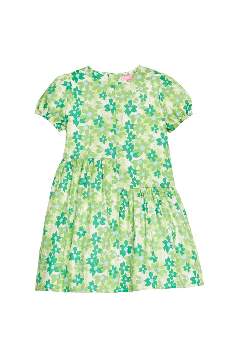 Kids' Floral Phillipa Dress, Main, color, Greenspring Groovy Floral