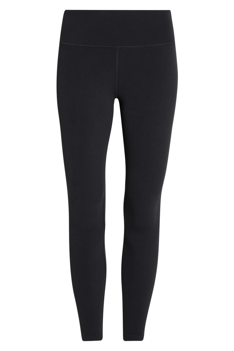 Dual High Waist Airweight 7/8 Leggings, Alternate, color, BLACK/ WHITE