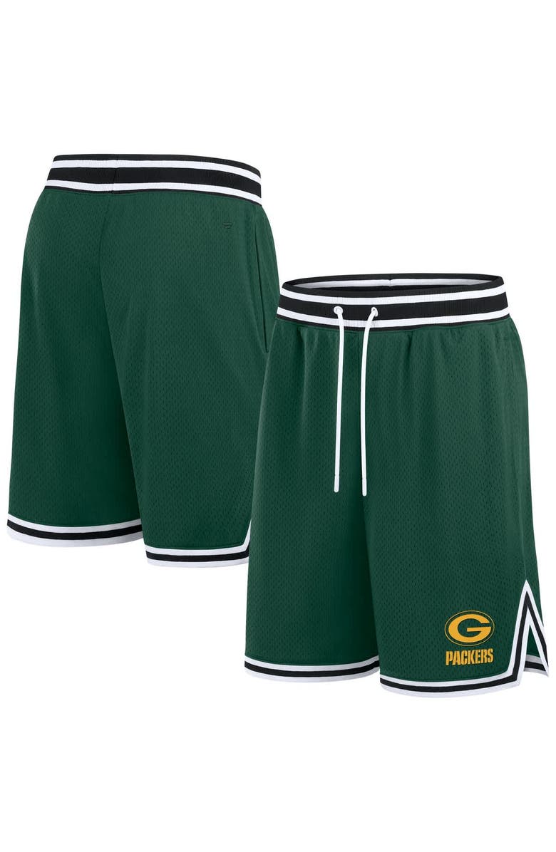 FANATICS Men's Fanatics Green Green Bay Packers Elements Future Ground Shorts, Main, color, Green