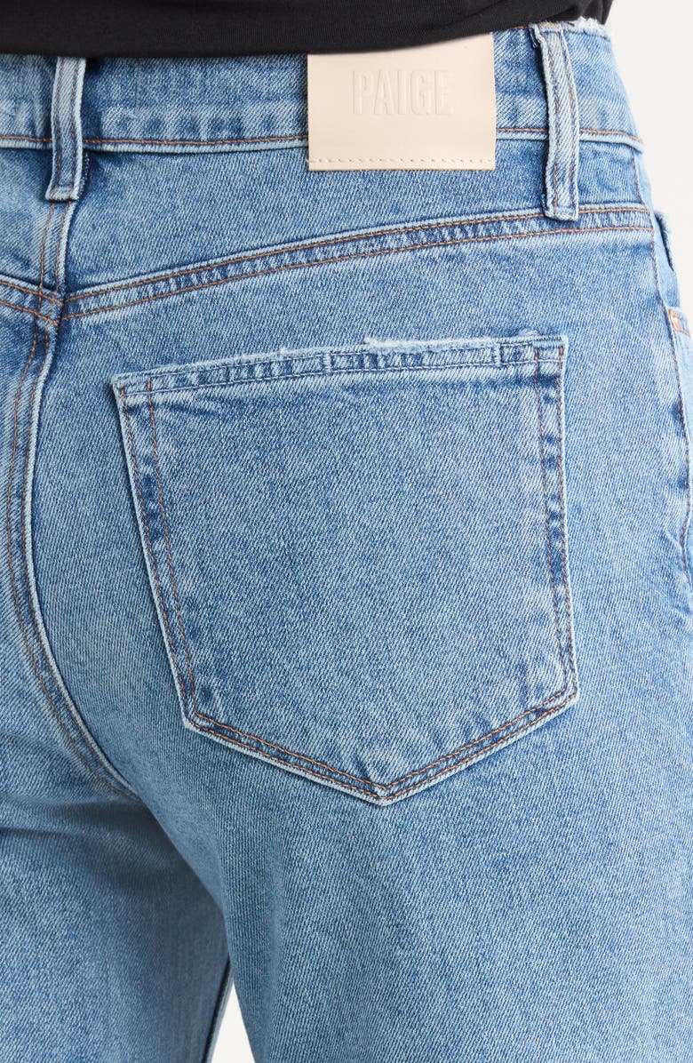 PAIGE Stevie High Waist Straight Leg Jeans, Alternate, color, Heroes