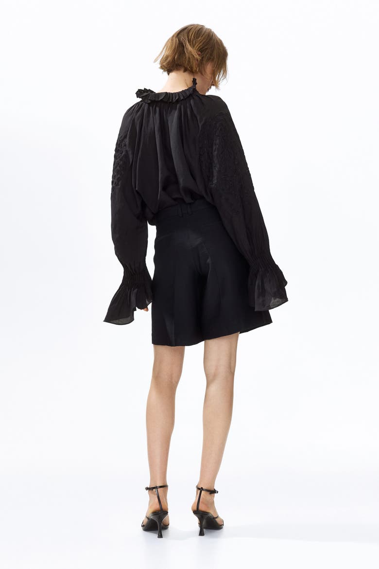 Bermuda Shorts, Alternate, color, Black