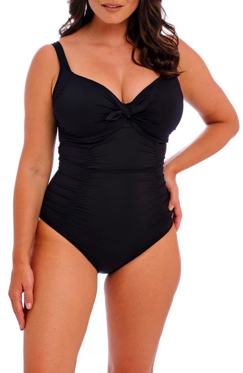 Merissa Underwire Twist Front One-Piece Swimsuit