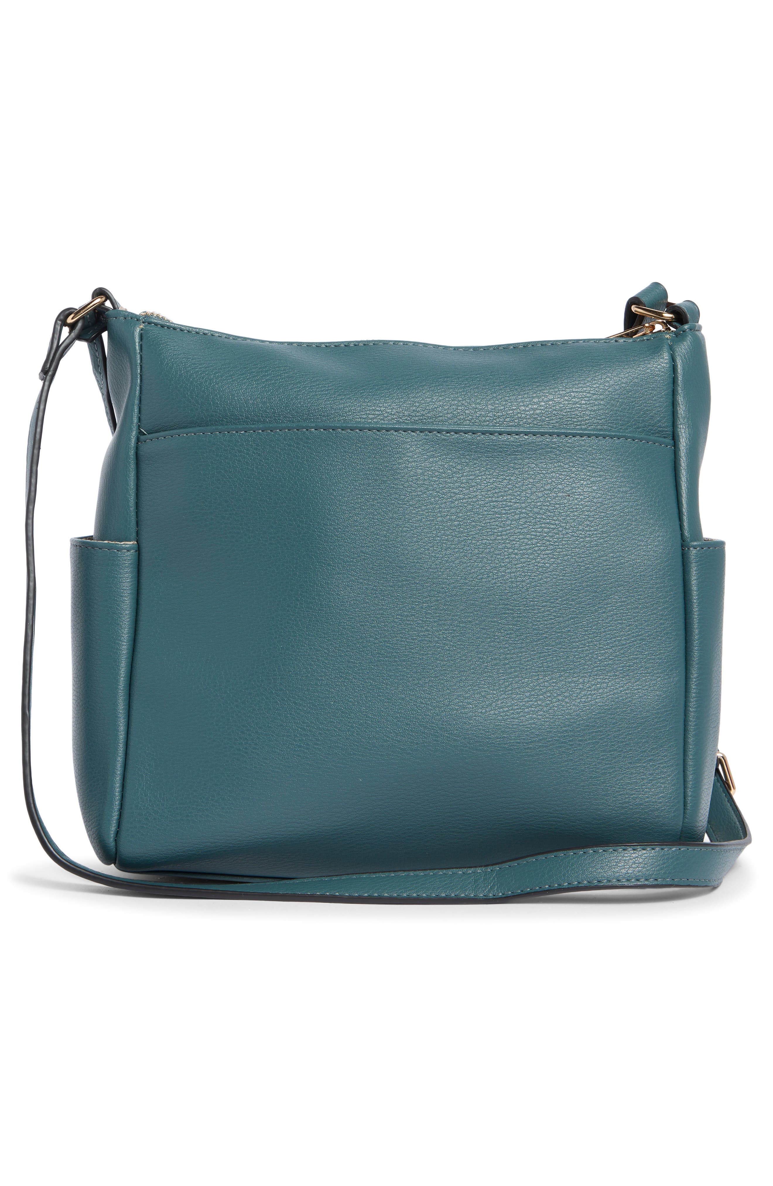 Pebble Multi-Pocket Crossbody Bag, Alternate, color, EMERALD