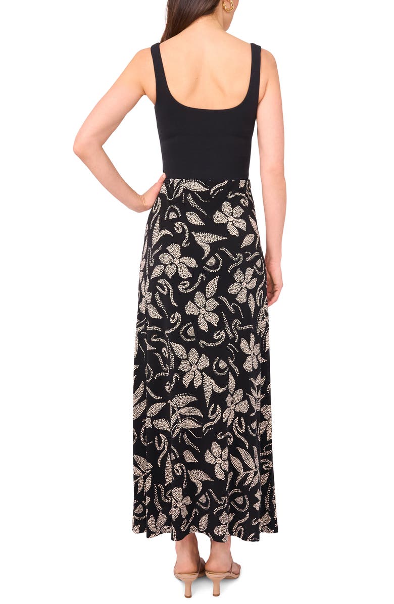 Vince Camuto Pull-On Maxi Skirt, Alternate, color, Rich Black