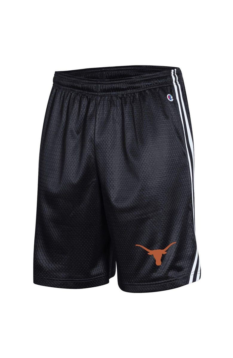 Champion Men's Champion Black Texas Longhorns Team Lacrosse Shorts, Alternate, color,