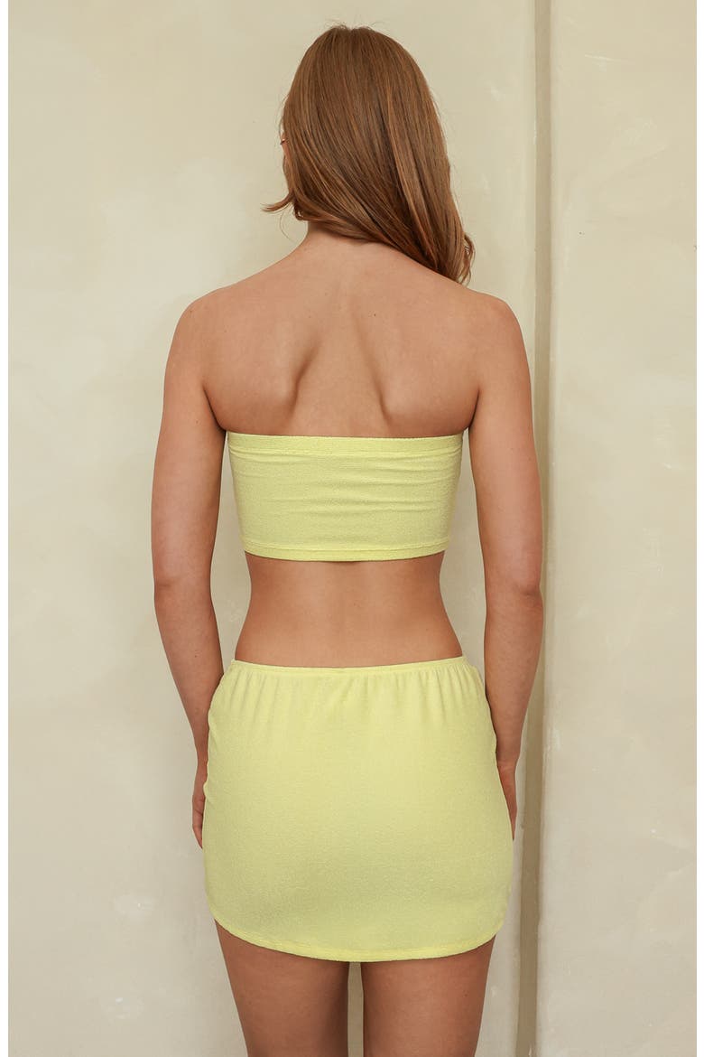 Mojito Mini Skirt, Alternate, color, Baby Yellow