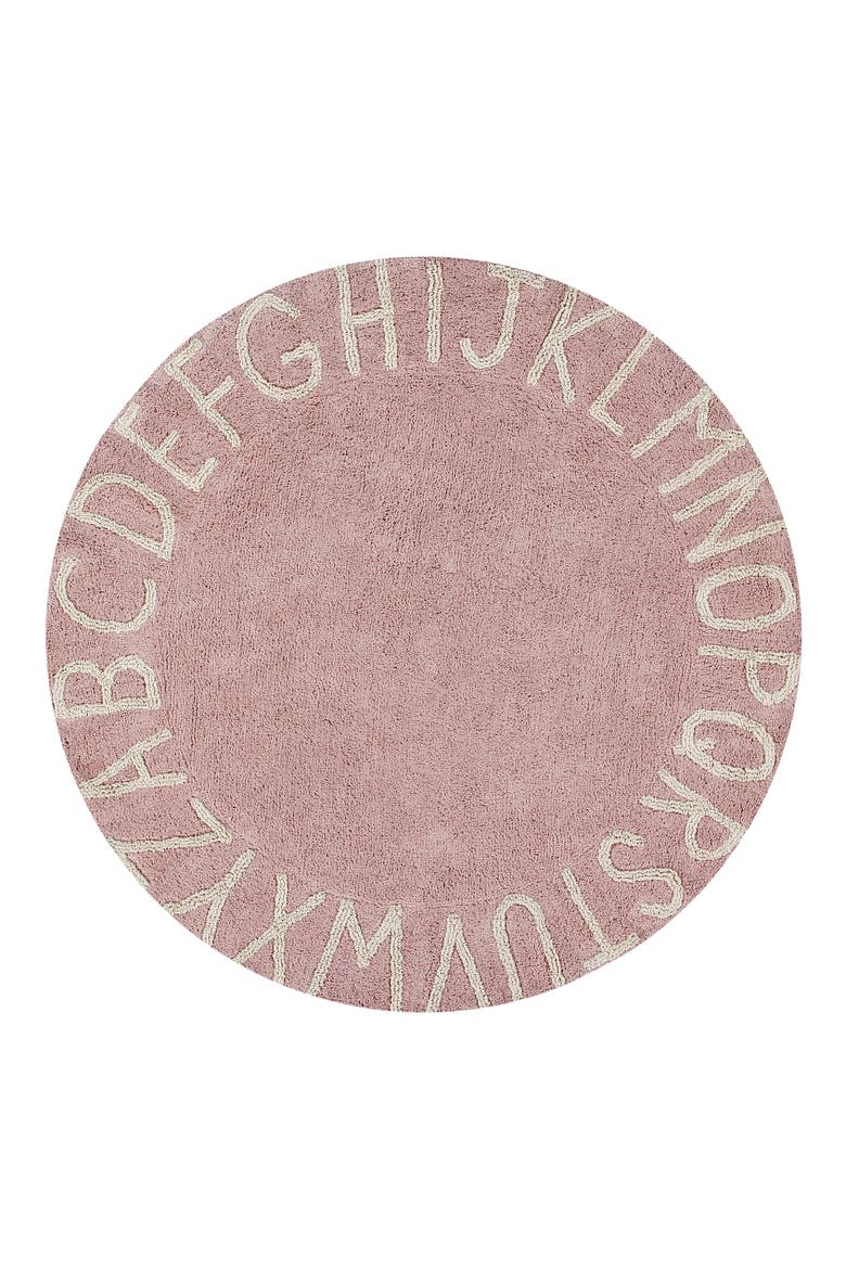 A to Z Rug, Main, color, ROUND VINTAGE NUDE