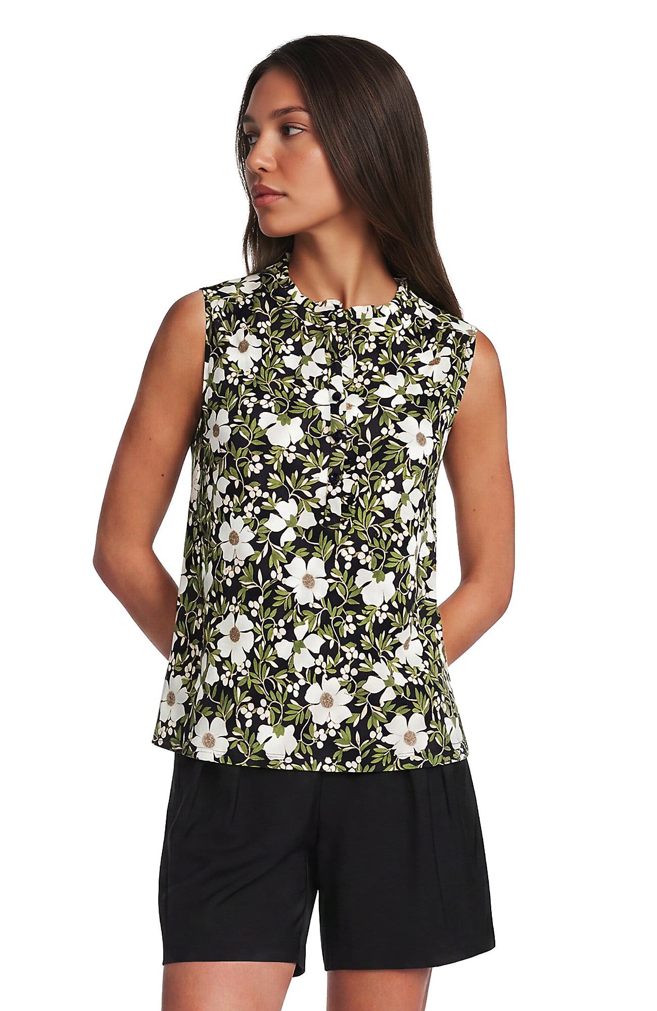 Black Floral Blossom