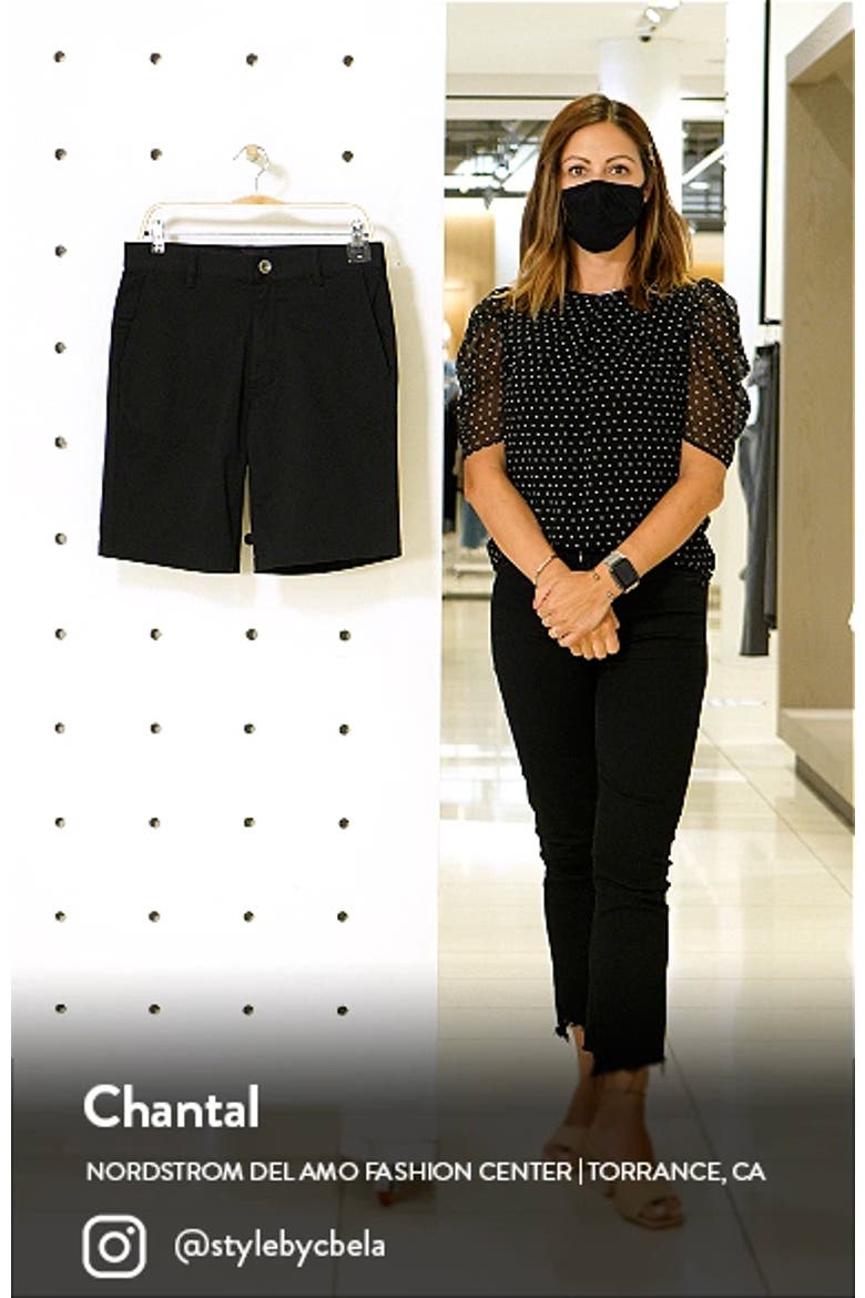 The Week-End Stretch Twill Chino Shorts video