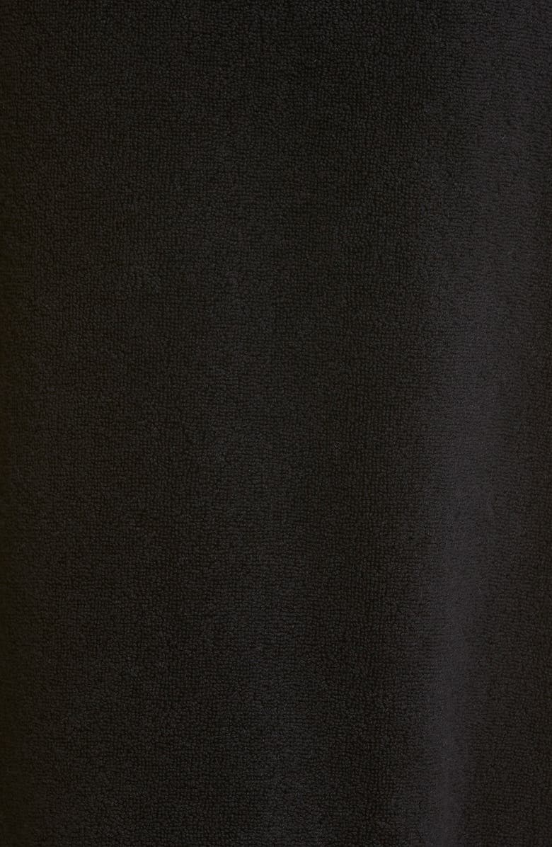 Balenciaga Embroidered Hotel Logo Hooded Bathrobe, Alternate, color, 