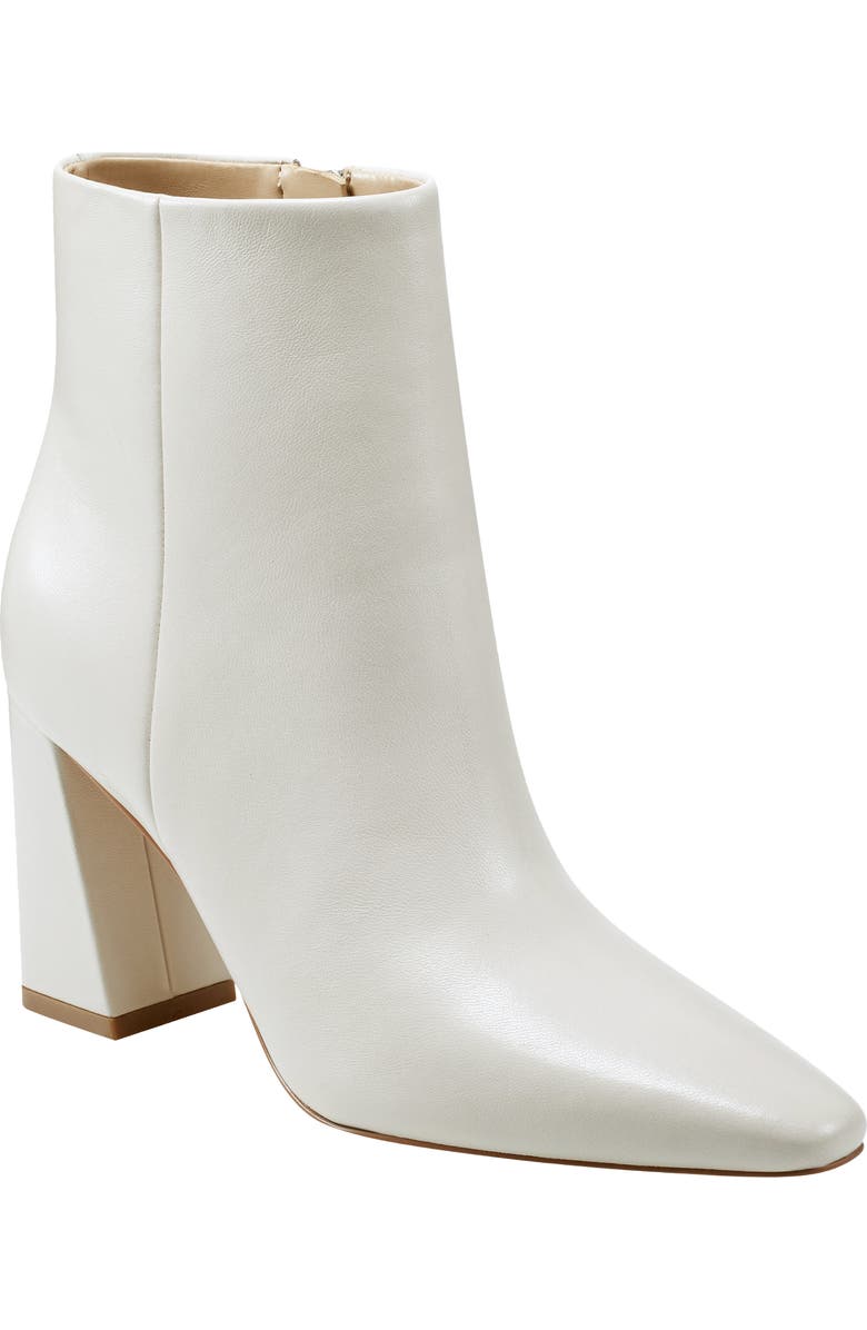 Marc Fisher LTD Yanara Pointed Toe Bootie, Main, color, Ivory 150
