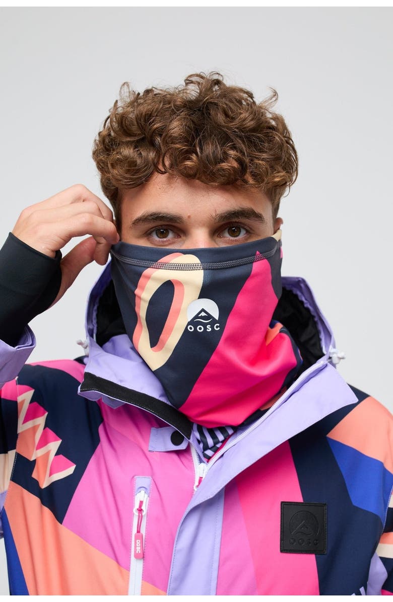 OOSC Neckwarmer - Hotstepper, Alternate, color, Multicolor