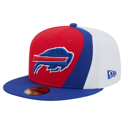 Men's New Era Red/Royal Buffalo Bills Shock 59FIFTY Fitted Hat