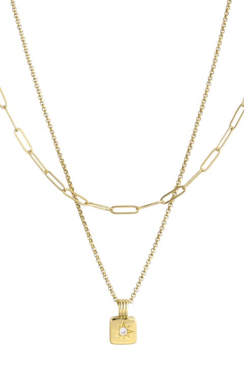 Set of 2 Assorted Chain Necklaces
