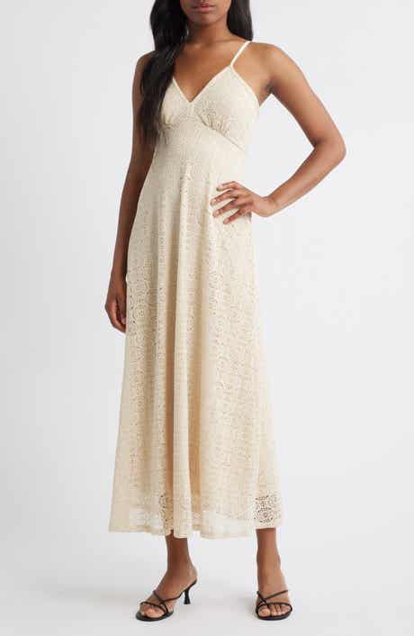 VERO MODA Maya Lace Sleeveless Maxi Dress