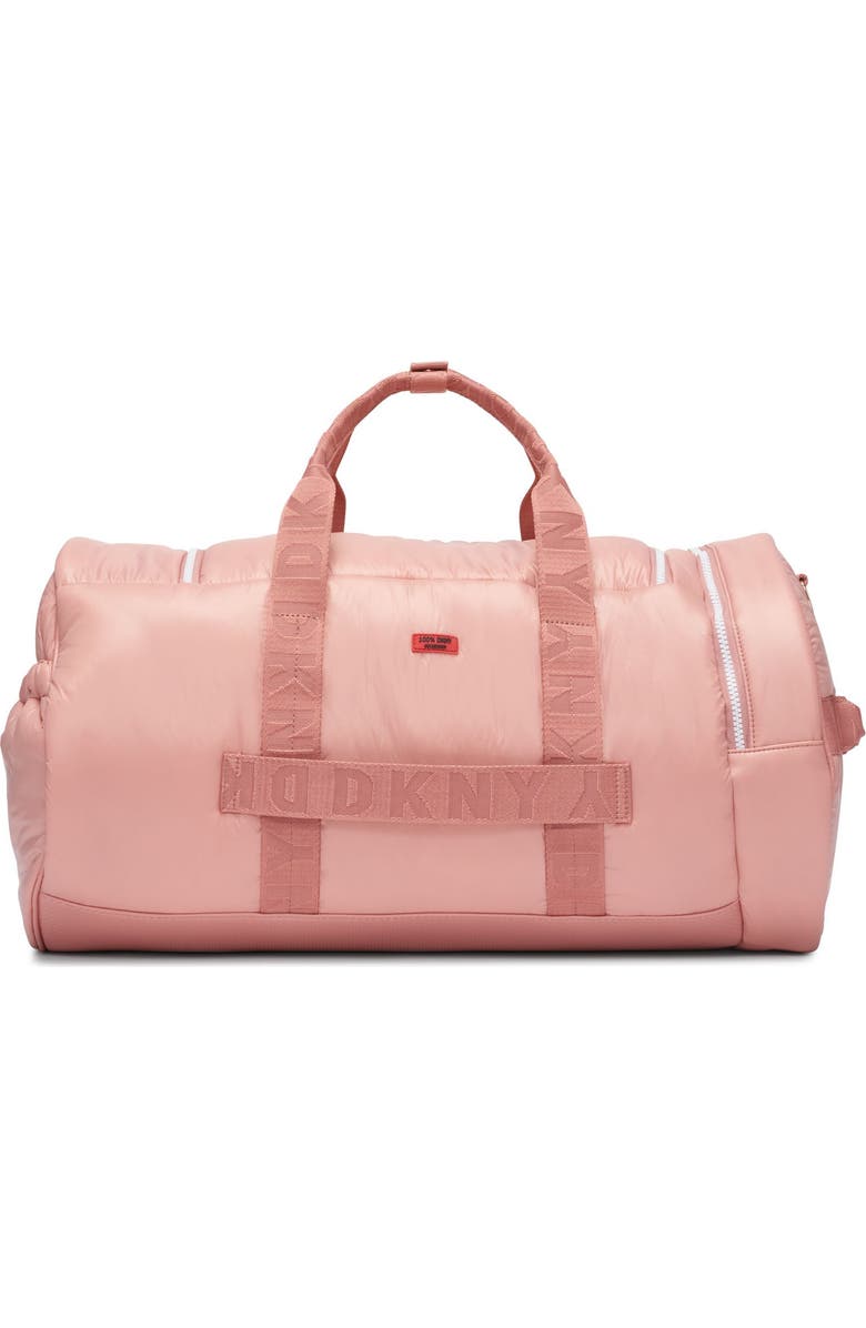 DKNY Underground Duffel Bag, Alternate, color, Primrose