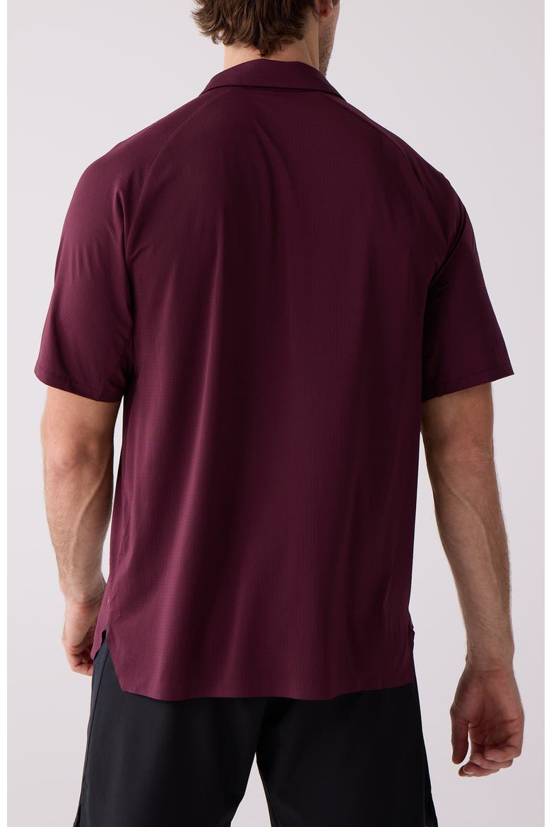 Men's AirLite Polo Shirt, Alternate, color, Dark Currant