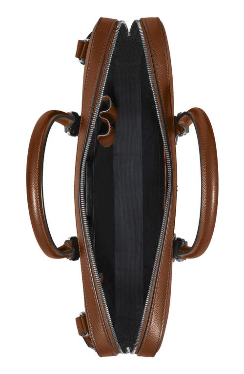 Montblanc Sartorial Thin Leather Document Case In Brown
