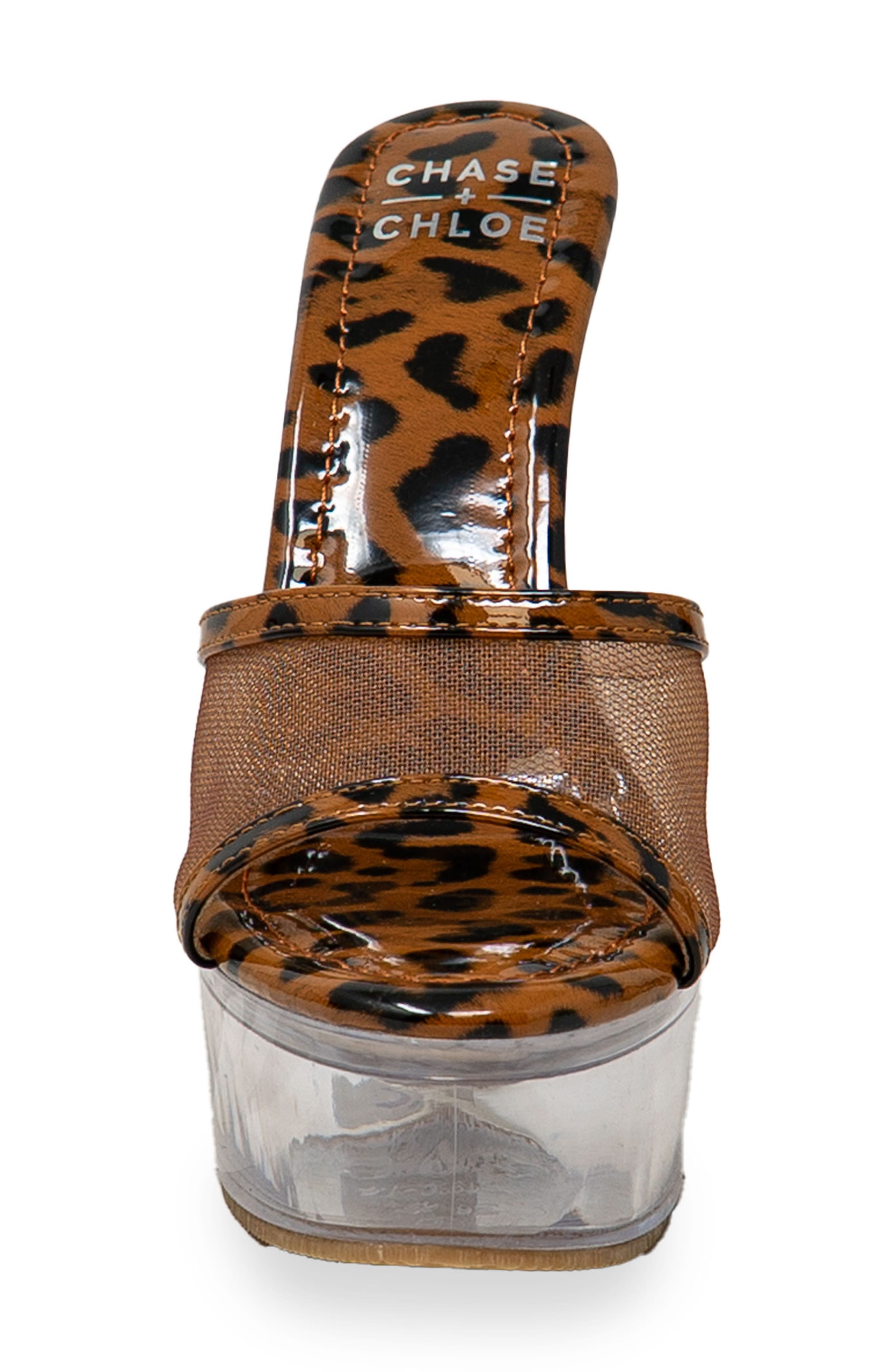 Mesh Strap Platform Sandal - image 4