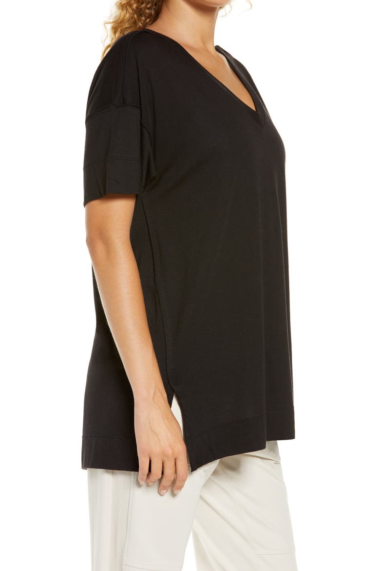 All Day Oversize T-Shirt, Alternate, color, BLACK