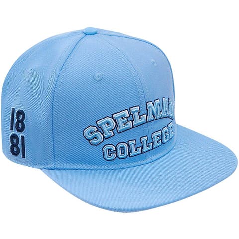 Men's Pro Standard  Light Blue Spelman College Jaguars Evergreen Spelman College Snapback Hat