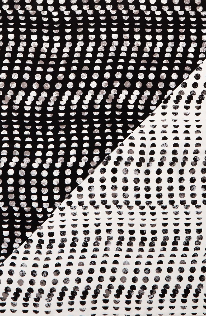 Halogen<sup>®</sup> 'Ripple Dots' Square Silk Scarf, Alternate, color,