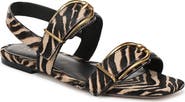Veronica Beard Maglio-2 Genuine Calf Hair Sandal
