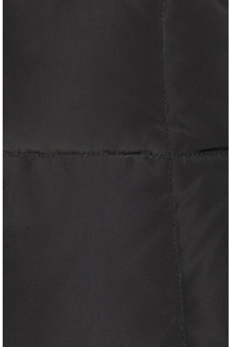Cole Haan Quilted Coat with Inner Bib, Alternate, color, BLACK