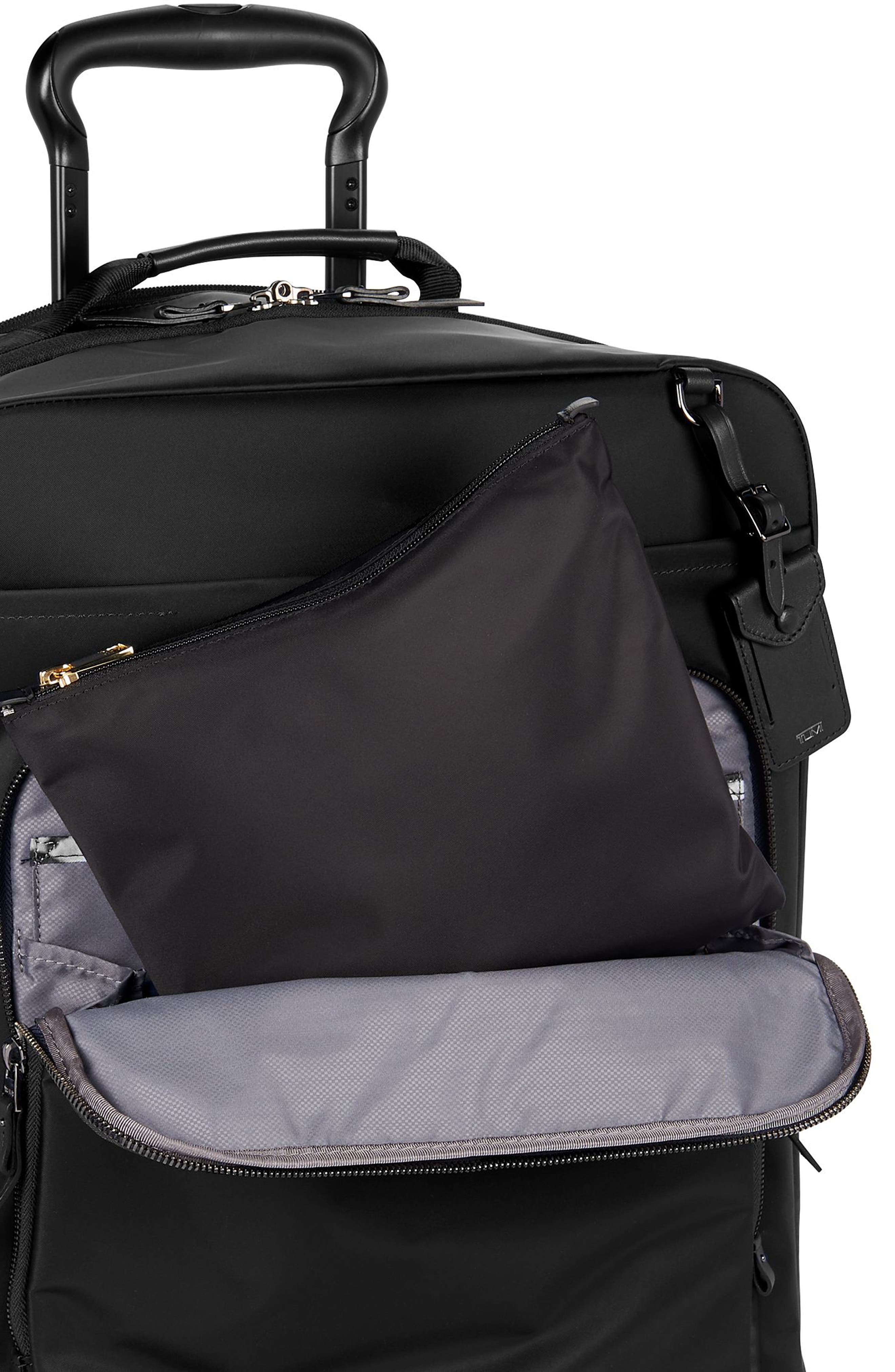 Voyageur - Just in Case Nylon Travel Backpack, Alternate, color, BLACK