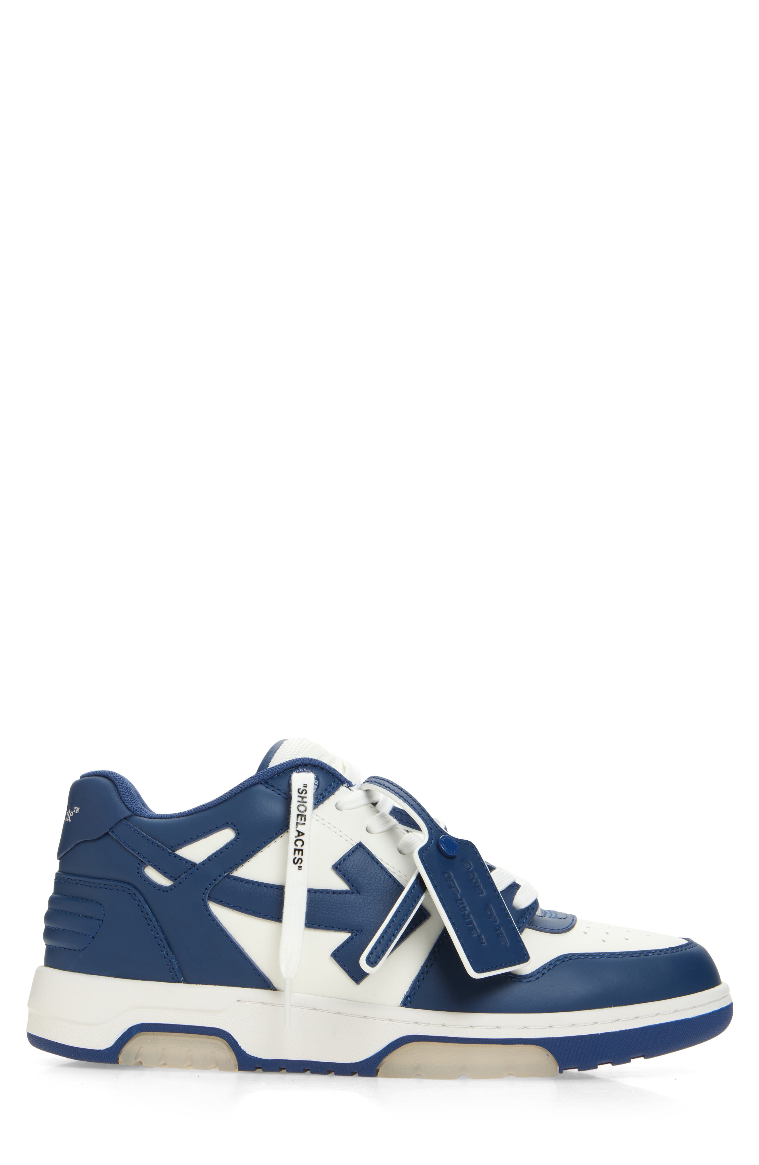 Off-White Out Of Office Sneaker, Alternate, color, White Royal Blue