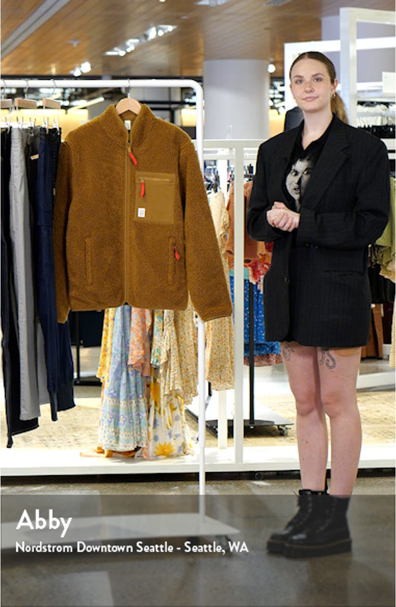 High Pile Fleece Water Resistant Reversible Jacket, sales video thumbnail