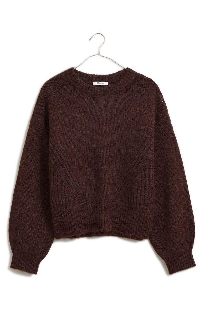 Madewell Wedge Sweater, Main, color, 