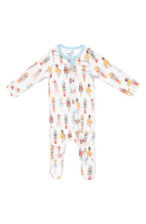 Juliet Zip-Up Footie Pajamas (Baby)
