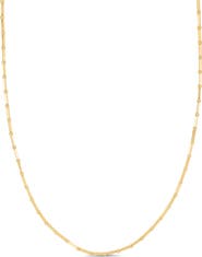 Bony Levy 14K Gold Beaded Chain Necklace
