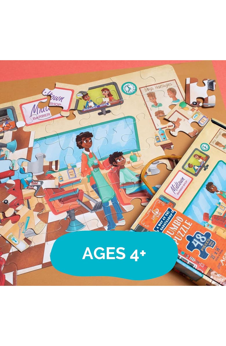 Little Likes Kids Upbounders A Day at The Barbershop 48 Piece, Alternate, color, Multicolored