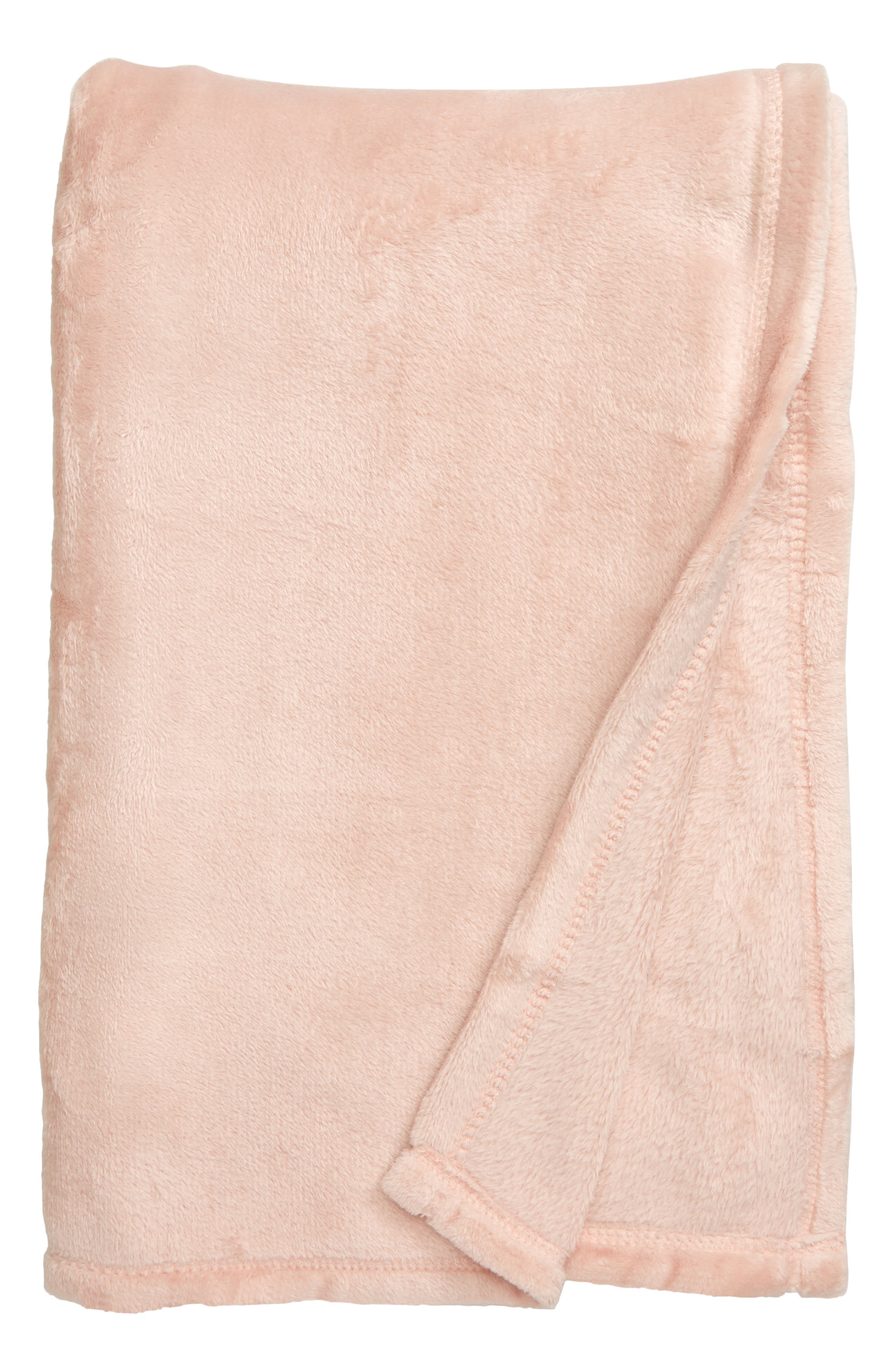 BP. Solid Plush Throw Blanket | Nordstromrack