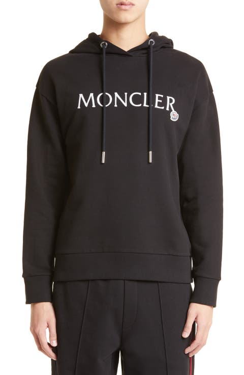 Tシャツ・カットソー MONCLER Women Hoodies I20938G00037899U5 999 Black Women's Moncler Sweatshirts & Hoodies | Nordstrom