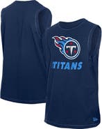 New Era Men's New Era Navy Tennessee Titans Leisure Collection Tank Top