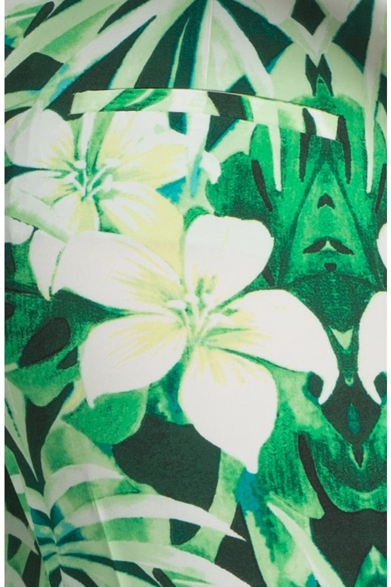 Print Skinny Pants, Alternate, color, GRASS GREEN