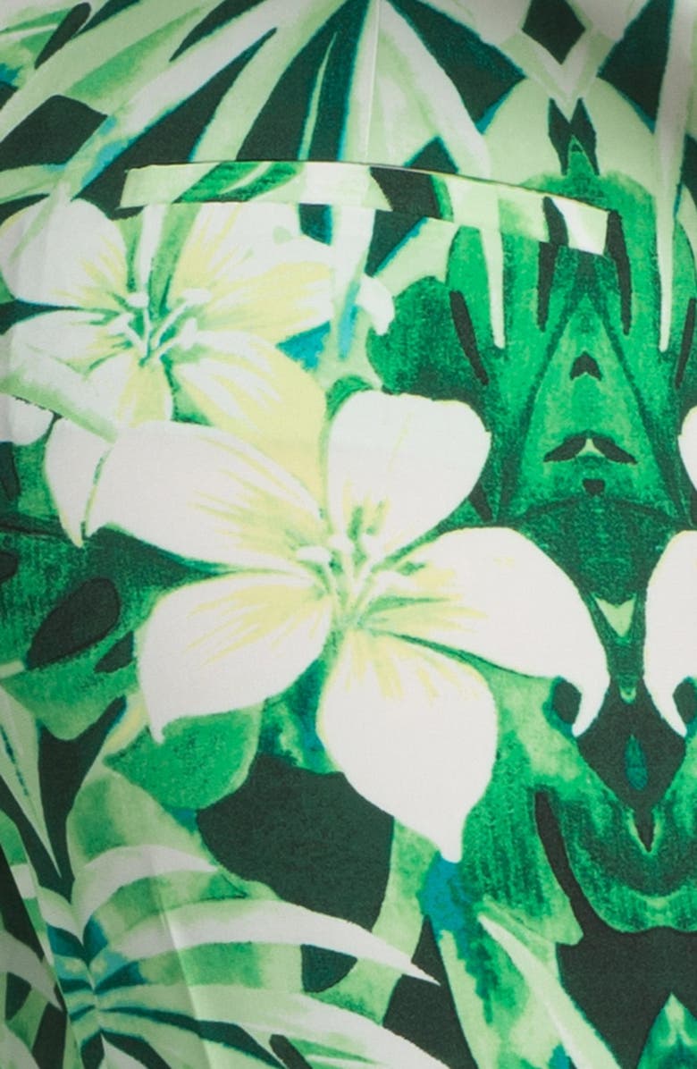 Vince Camuto Print Skinny Pants, Alternate, color, 