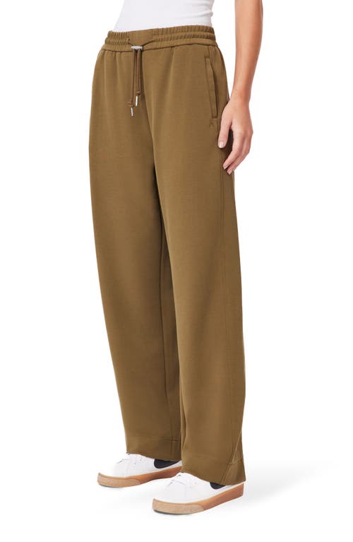 Scotch & Soda Straight Leg Pants In Brown