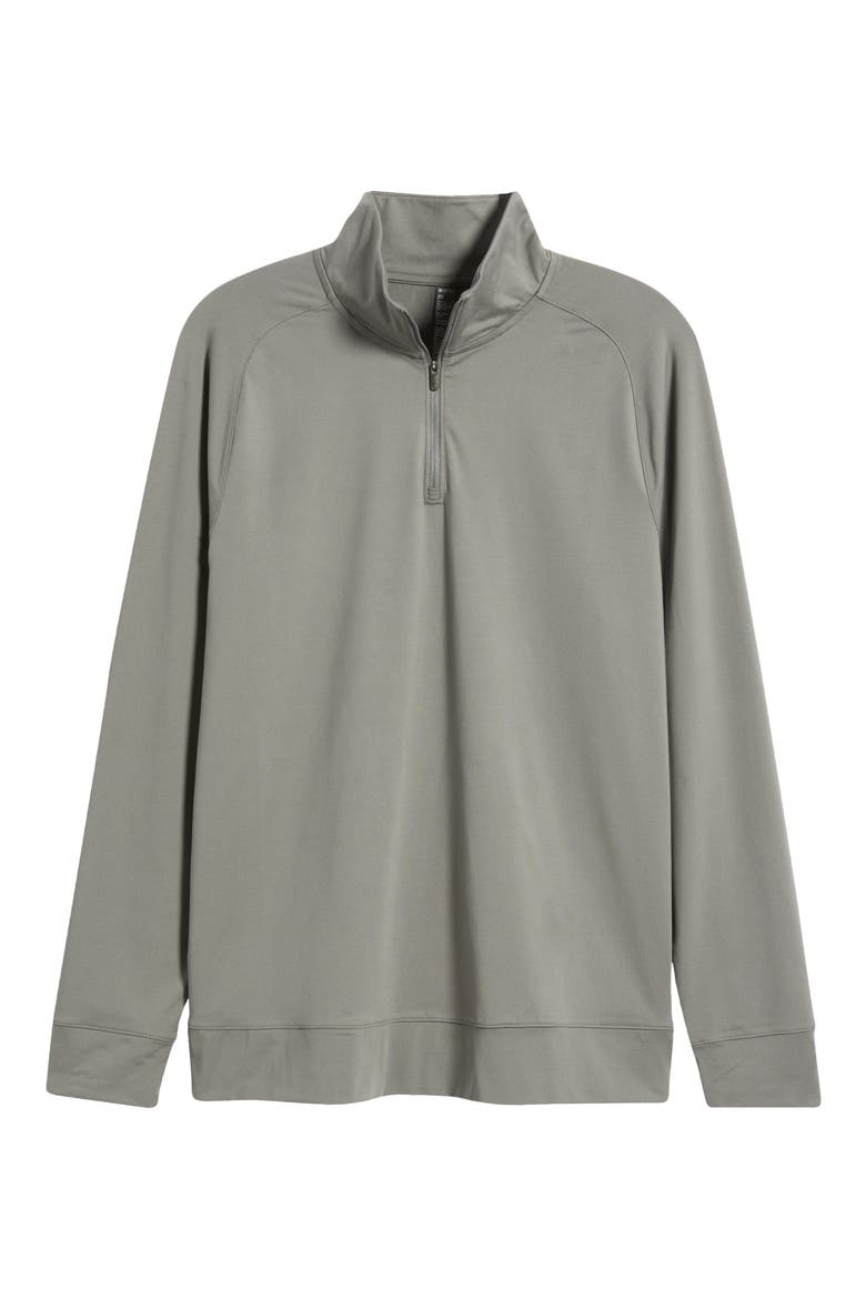 Live In Performance Quarter Zip Pullover, Alternate, color, GREY PEWTER
