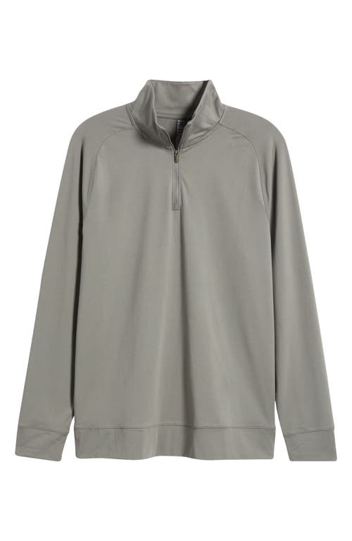 Zella Live In Performance Quarter Zip Pullover In Gray